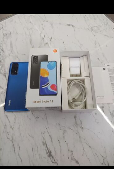 Xiaomi: Xiaomi Redmi Note 11, 128 GB, 
 Zəmanət, İki sim kartlı, Sənədlərlə