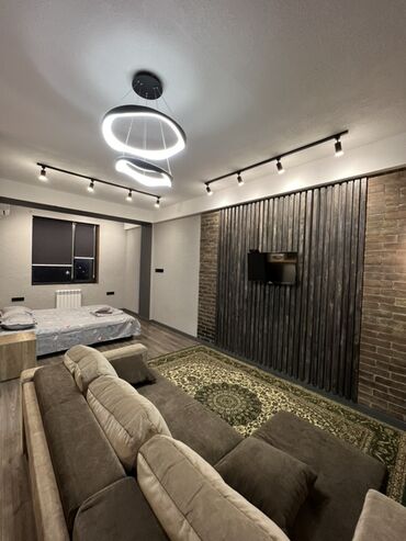 Посуточная аренда квартир: 1 комната, Душевая кабина, Постельное белье, Кондиционер — 3