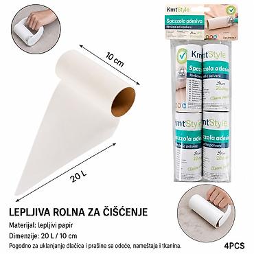KMT Ii Jie Bao pribor za glavu 2708127 Lepljiva rola za čišćenje –