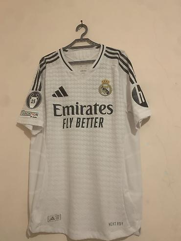 dini geyim: Futbolka, Adidas, M, rəng - Ağ — 1