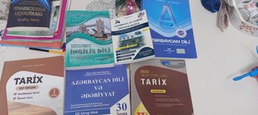 2023 ingilis dili test toplusu pdf: Müxtəlif fənlər üzrə, o cümlədən Azərbaycan dili, ədəbiyyatı, ingilis
