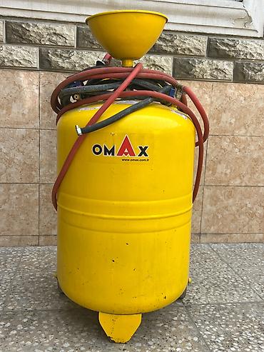 hava kompresoru satilir: 50 l, Omax, İşlənmiş — 9