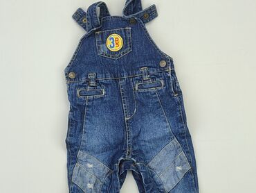 spodnie skórzane bershka: Dungarees, 12-18 months, condition - Very good