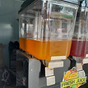 Кафелер, ресторандар үчүн: Трёхсекционный диспенсер для напитков (juice dispenser) - 3 — 1