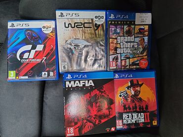 PS4 (Sony Playstation 4): Diskler tam ideal veziyyetdedir. Hamisi bir yerde satilir