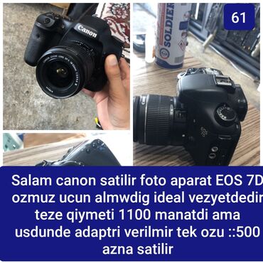 canon eos 450d: Canon EOS 7D DSLR kamera, fotoqrafiya ehtiyaclarınız üçün uyğun bir
