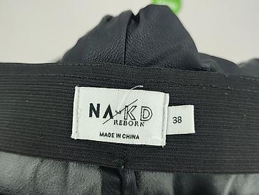 Women: NA-KD, Material trousers for women, size M — 4
