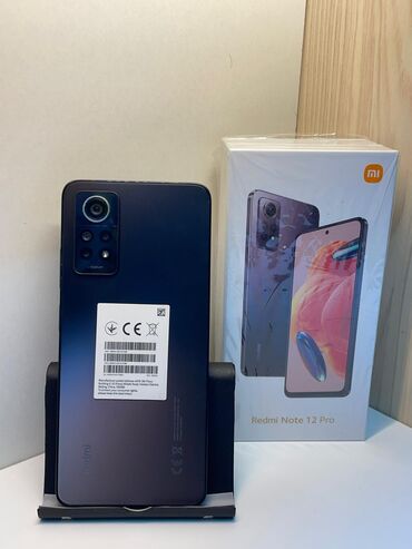 телефон андройд: Xiaomi, 12 Pro, Б/у, 256 ГБ, цвет - Черный, 2 SIM