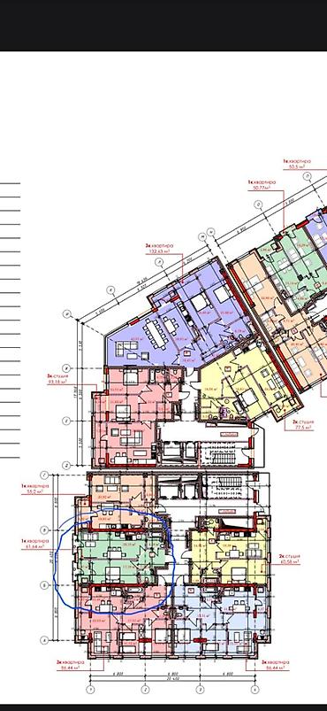 emark residence: 1 комната, 62 м², Южная Магистраль Элитка, 6 этаж — 2