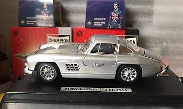 Avtomobil modelləri: Коллекционная модель Mercedes-Benz 300SL Coupe W198 Silver 1954 — 19