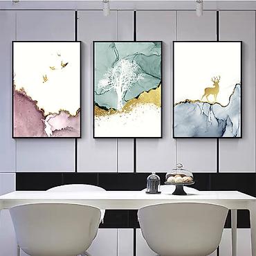 Картины: Картины в рамках/ассортимент: композиции из 2х/3х/4х, а также — 19