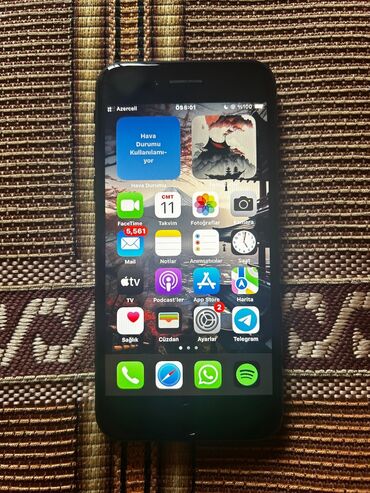 telefon vinil: IPhone SE 2020, 64 ГБ, Черный