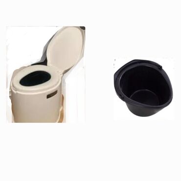 туалет бу: Продаю биотуалет / мобильный туалет. Б/У .Цвет белый, сьемное ведро