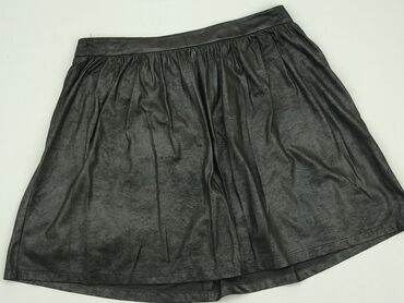 czarne cekinowe spódnice: Spódnica, Mango, L, stan - Bardzo dobry