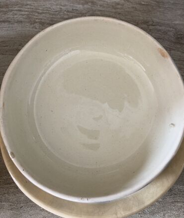 Yemək konteynerləri: Saxlama qabları ıSovet malı, ağır, az işlənən 3-lü keramik dəst, iki — 4