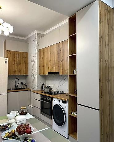 google home: Кухонный гарнитур и встроенная мебель на заказ - Прямолинейная кухня — 2