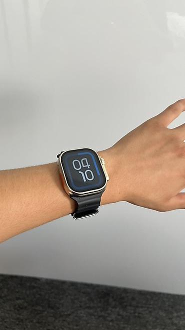 Смарт‑часы в стиле Apple Watch Ultra, корпус 49 мм. Основные at lalafo.kg Смарт‑часы в стиле Apple Watch Ultra, корпус 49 мм. Основные