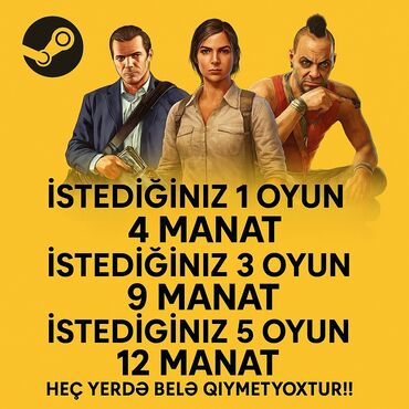 Компьютеры, ноутбуки и планшеты: > 🎮 "Oyun axtarırsan? Artıq bahalı qiymətlərə son!" 🔥 İstədiyin 1