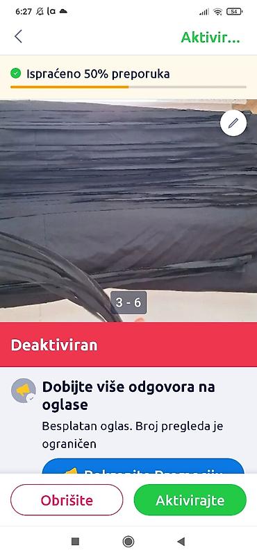 sirena: Ženski jednodijelni kupaći kostim sa resama – crni - Model — 4