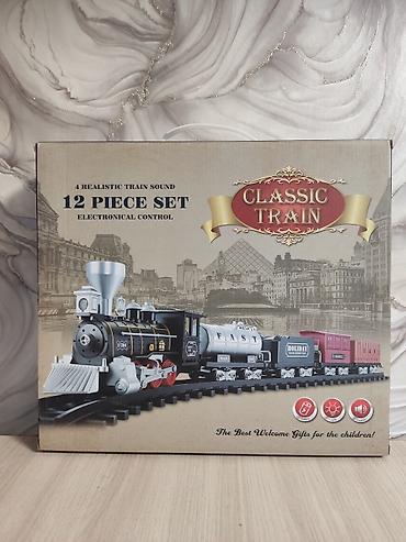 игровые наборы паровозик thomas: Классическая детская железная дорога Classic Train, набор из 12 — 1