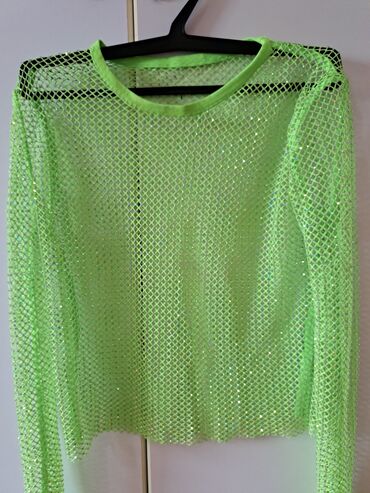 Bluze: One size, Vez, Jednobojni, bоја - Zelena — 12