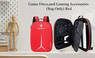 Другие аксессуары: Сумка для PS5	PlayStation 5 ПС5 Сумка для консоли и геймпадов PS5 — 15