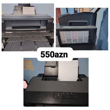 Printerlər: *A3 rəngli printer 1300 m alınıb 4 ay istifadə olunub, hal hazirda da