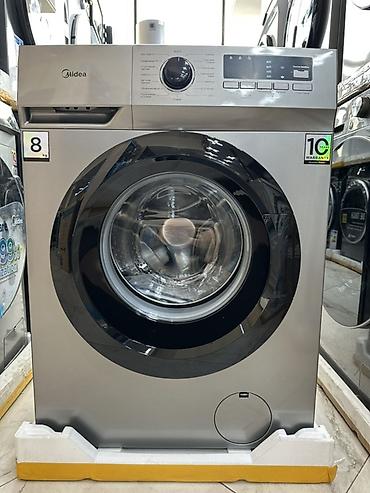 Стиральные машины автомат: Стиральная машина Midea 8кг 🔥Акция🔥 - Загрузка: 8 кг - Инверторный — 3