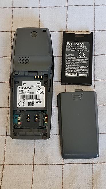 Sony: Sony CMD-J70 mobilni telefon (retro/klasični model) - Brend i model — 6