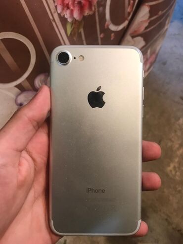 iphone 7 satış: IPhone 7, 128 GB, Gümüşü, Barmaq izi