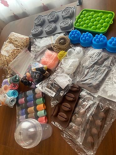 soya mumu satışı: Hazır biznes üçün şam və sabun ləvazimatları. İçərisində 30-a yaxın — 4