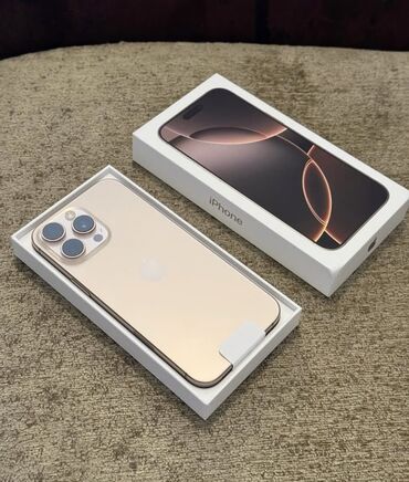 сколько стоит светящаяся клавиатура: IPhone 16 Pro Max, Колдонулган, 256 ГБ, Desert Titanium, Куту, 98 %