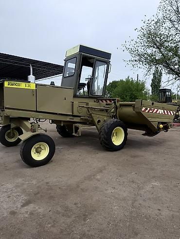 Самоходные косилки: Самоходная жатка Fortschritt E-302 Описание: - Самоходная — 7