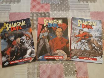 Sport i hobi: Shanghai Devil 1-3 Prodajem mini komplet stripova Shanghai Devil
