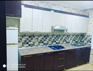 Sifarişlə mətbəx mebeli: Sifarişlə mətbəx dəsti, Özü çəkən petlələr, Sadə laminat, Kredit yoxdur, Pulsuz çatdırılma — 13