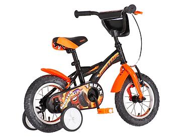 aviator jakne: Bicikl kids Visitor Truck 12" – crno/narandžasti - Dimenzija točkova — 3