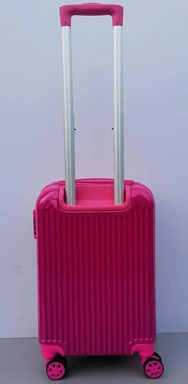 Rančevi, torbe i koferi: Dečji kofer sa likom Minnie Mouse - Dizajn: jarko roze sa motivom — 8