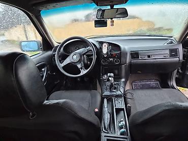 bmw e36 kuza: BMW 3 Seriyası E36 sedan - Kuzov: 4 qapılı sedan, boz rəng - — 7