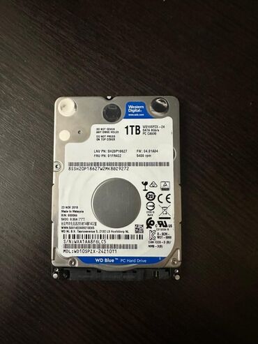 жесткие диски китай: Накопитель, Новый, HDD, 1 ТБ, 2.5"