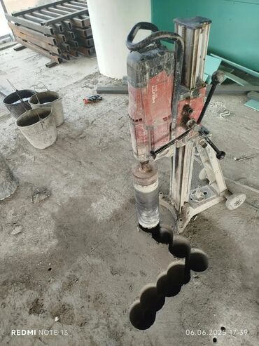 Beton işləri: Beton kəsmə beton deşmə xidməti Karot - HILTI DD 200 / 350 ilə 25 ° — 27