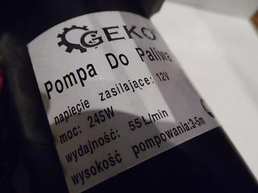 Ostali alati i mašine: GEKO 12V električna pumpa za gorivo - Namenjena za prebacivanje — 4
