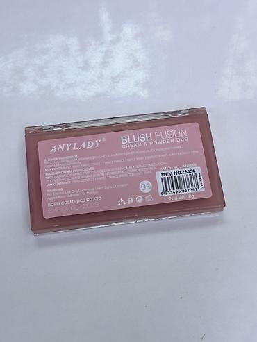 тинт: Румяна ANYLADY Blush Fusion Cream & Powder Duo - Двухсторонняя — 2