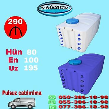 Baklar və çənlər: Bak, Plastik, 150 l l — 12