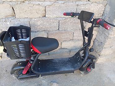 Elektrik nəqliyyatı: Elektrik skuter – oturacaqlı, səbətli model Surəti 35 100 kilo — 2