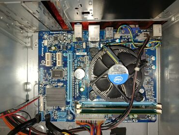 Prosessorlar: Ana Platası Gigabyte H61M-S1, İşlənmiş