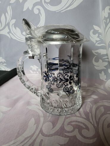 Čaše: Krigla vintaz,nova Nemacka. Krigla nova sve na njoj odsjaj od svetla — 3