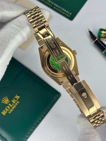 Личные вещи: Новый, Наручные часы, Rolex, цвет - Золотой — 6