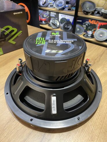 Сабвуферы для авто: Сабвуфер Machete Lite R. Номинал 500 ватт 2 катушки по 2ома Machete — 8