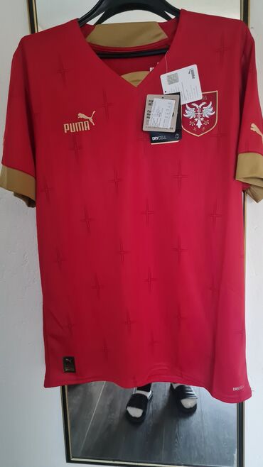 fišbajn za korset: Dres, M (EU 50), Puma, bоја - Crvena, Poliester