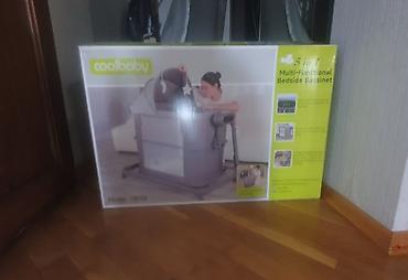 Coolbaby 5-in-1 Multi-Functional Bedside Bassinet – model CB812 (Nənli — 1
